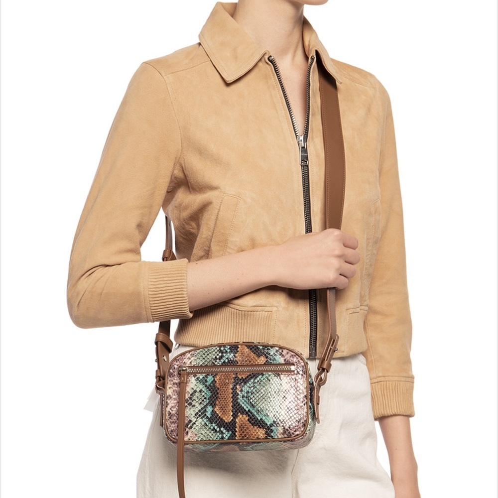 ALLSAINTS Sliver Bumbag Xbody Chofu bag Women's in Green (Multicolor)